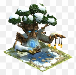Filesnowy Charming Treepng - Elvenar Wiki En Tree,Snowy Tree Png