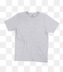 Cutom T - Heather Gray Shirt Template png
