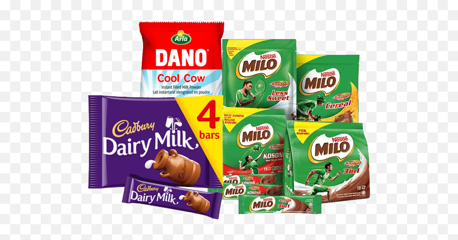 Groceries Konga Online Shopping - Dairy Milk 4 Pack Png,Groceries Png