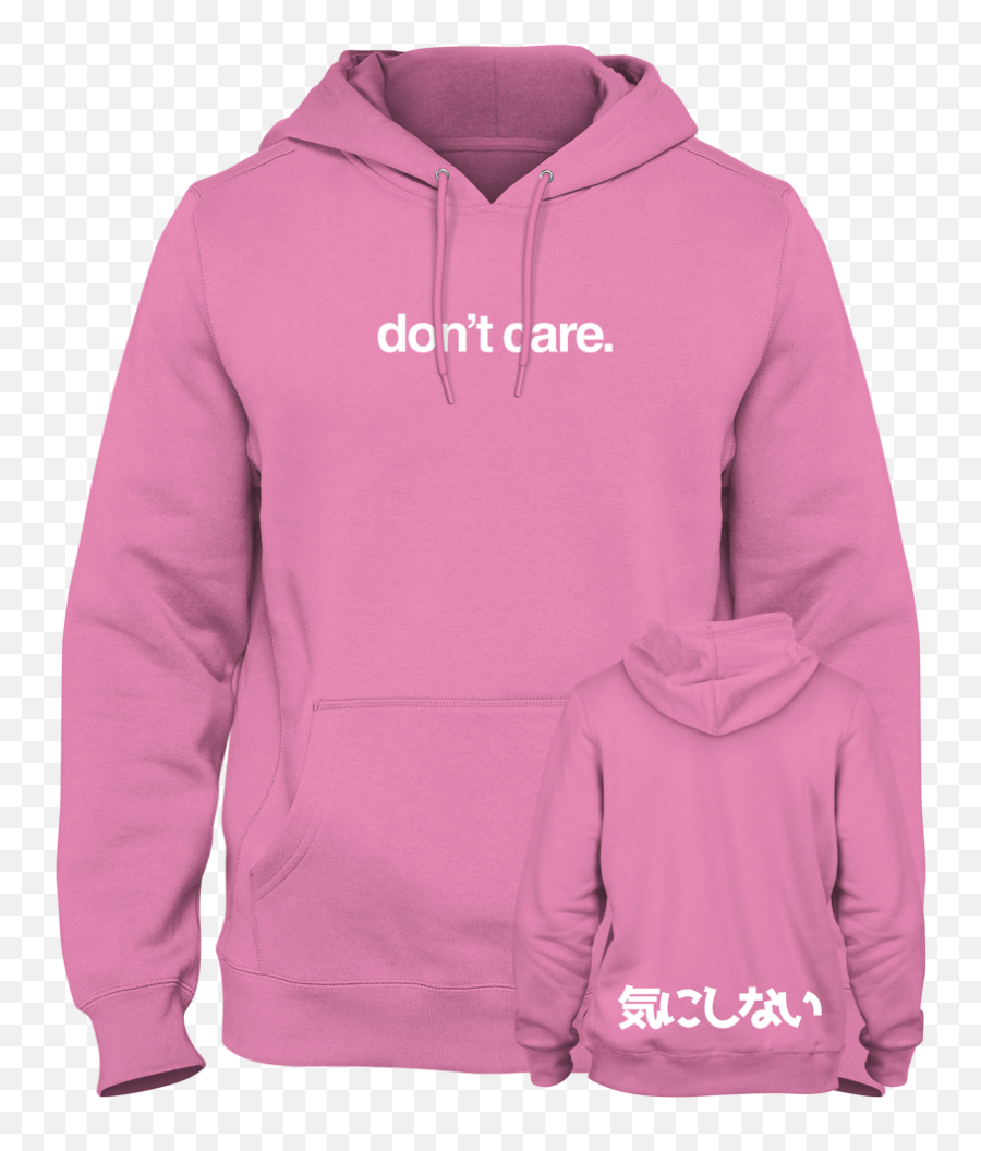 Dont Care Double Sided Pink Hoodie - Georgenotfound Merch Png,Jake Paul Png