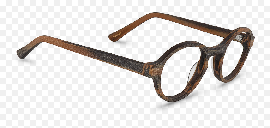 Sandman Brown Round Glasses - Wood Png,Sandman Png