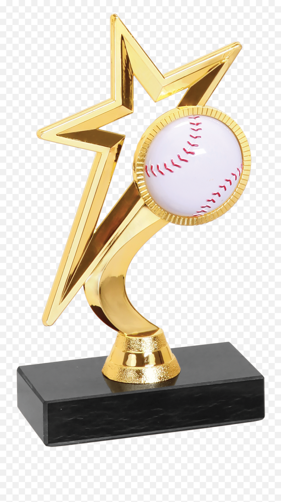 Gold Star Figure - Baseball Trophy Png,Gold Trophy Png