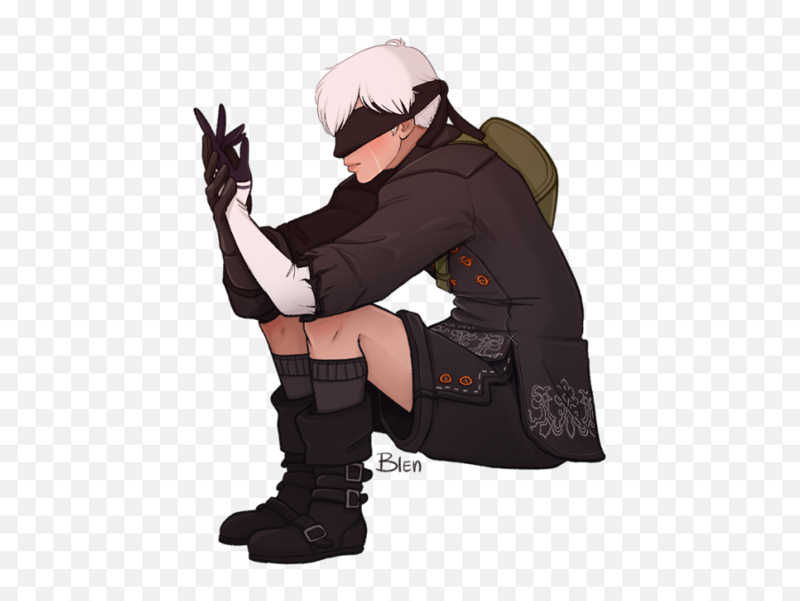 9s Nier - Nier Automata 9s Transparent Png,Nier Automata Png