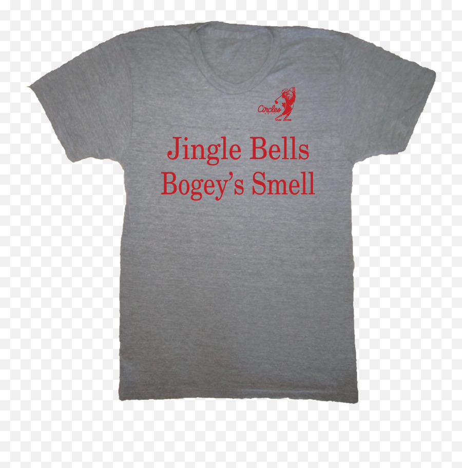Jingle Bells Bogeyu0027s Smell Christmas Golf T - Shirt Active Shirt Png,Christmas Bells Transparent