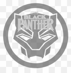 Marvel Black Panther Logo Transparent - Superhero Black Panther Symbol Png,Black Panther Logo