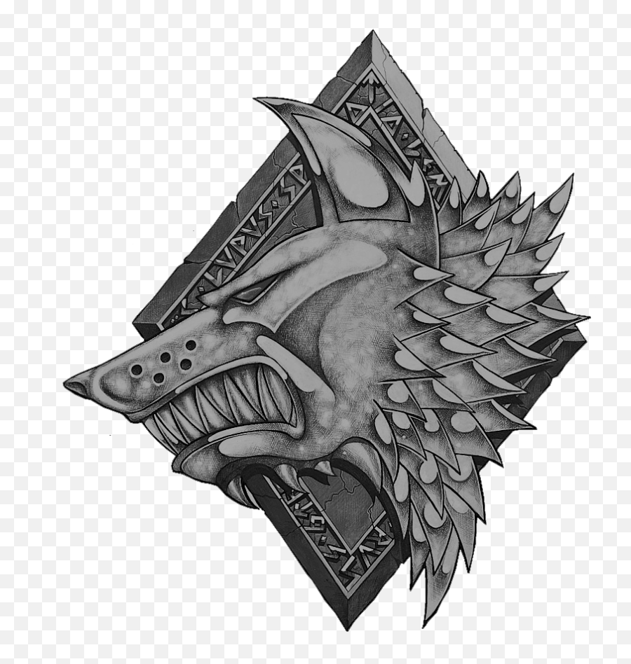 Download Warhammer 40k Space Wolves Logo Hd Png - Warhammer 40k Space Wolves Logo,Wolves Logo