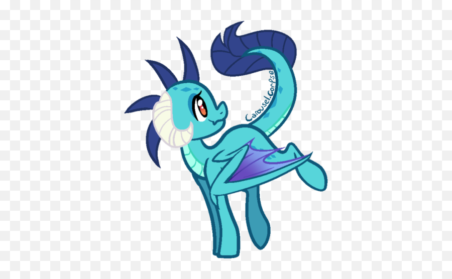 Download Hd Pony Ember By Yupinapegasus - Mlp Ember And Ember Mlp Wings Png,Spike Spiegel Png