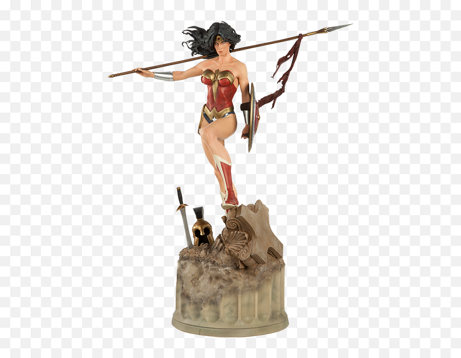 Wonder Woman Statue - Wonder Woman Premium Format Png,Wonder Woman Transparent