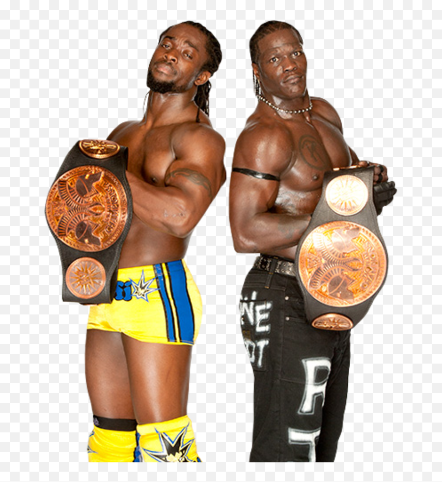 Kofi Kingston R Kofi Kingston And R Truth Tag Team Championship Png Kofi Kingston Png Free