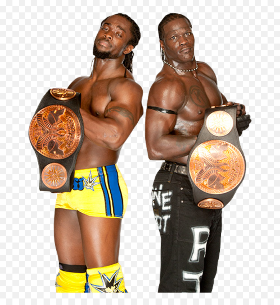 Kofi Kingston R - Kofi Kingston And R Truth Tag Team Championship Png,Kofi Kingston Png