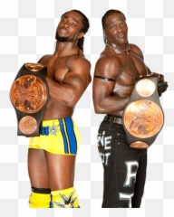 Kofi Kingston R - Kofi Kingston And R Truth Tag Team Championship Png,Kofi Kingston Png