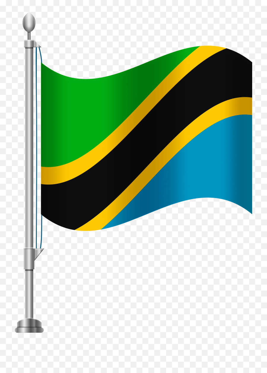 Flag Graphics Clip Art - Tanzania Flag Logo Png,Dominican Flag Png