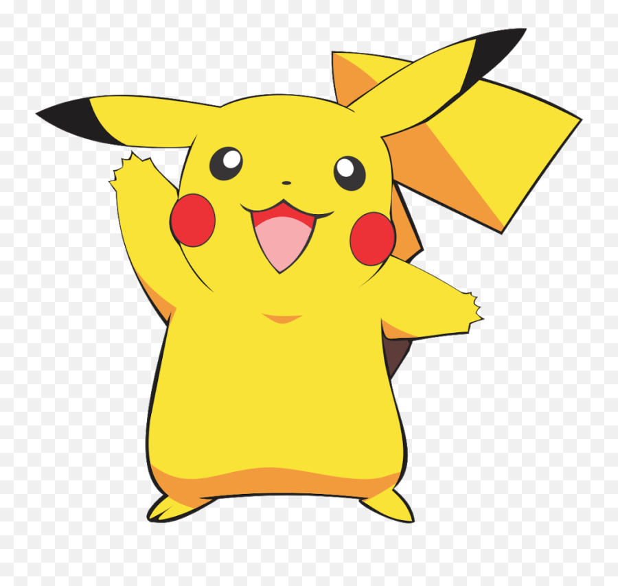 Pikachu Vector - Pokemon Pikachu Png,Pikachu Logo
