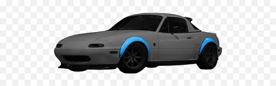 Mazda Mx - 5 Miata 19891997 Fender Flares Set Automotive Paint Png,Miata Png