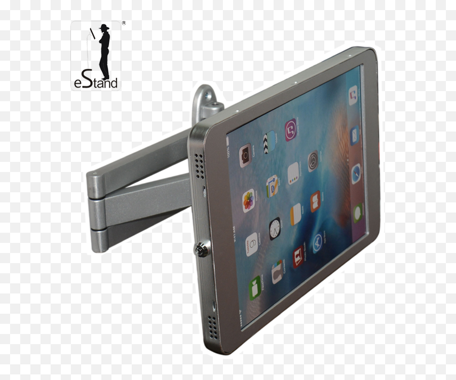 Estand Br23013wap Retractable Tablet Frame Secure Metal Holder For Ipad 129 - Buy Metal Holder For Ipadretractable Tablet Framesecure Metal Tablet Tablet Computer Png,Ipad Frame Png