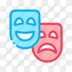 Theater Masks - Free education icons Euclidean Vector png