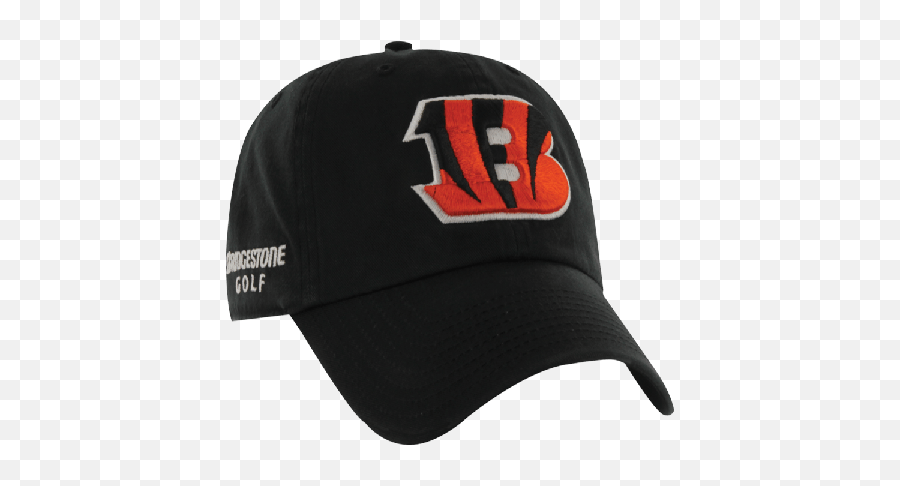 Cincinnati Benals Nfl Logo Bridgestone Golf Hat Cap - Cincinnati Bengals Png,Nfl Logo Font