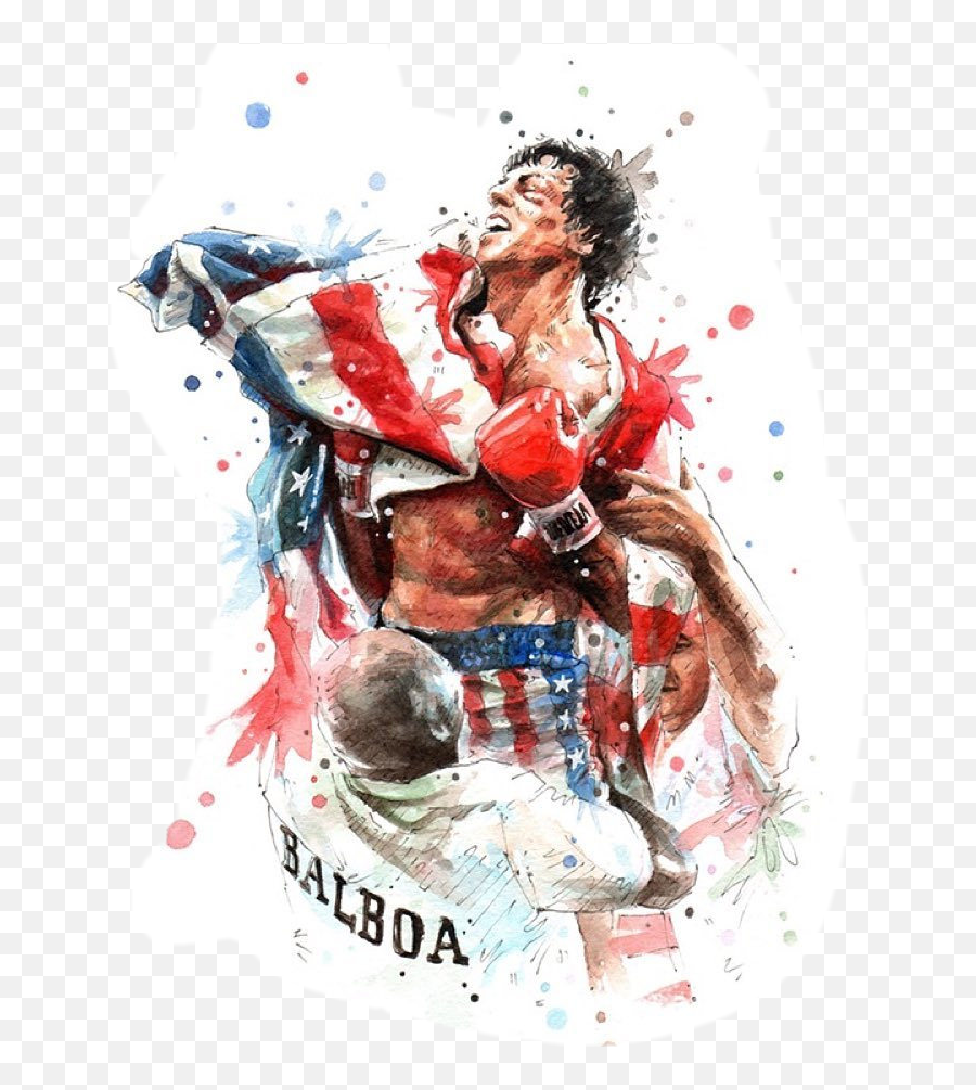 Boxing Sticker - Imagenes De Rocky Balboa Hd Png,Rocky Balboa Png