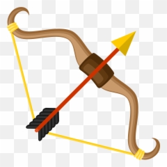 Download Svg Royalty Free Stock Bow And - Arrow Illustration png