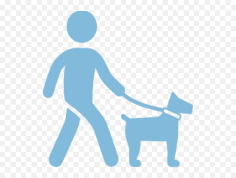 Dog Walking - Walk The Dog Icon Clipart Full Size Clipart Walk With Dog Clip Art Png,Dog Icon Png