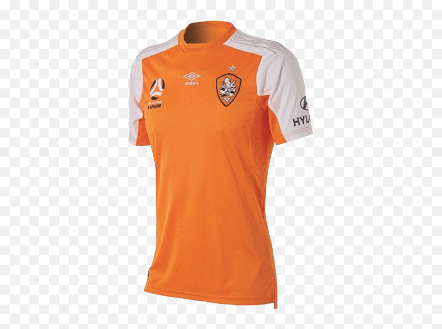 Umbro Brisbane Roar Kids Home Jersey - 201718 Brisbane Roar Kit 17 18 Png,Umbro Logo