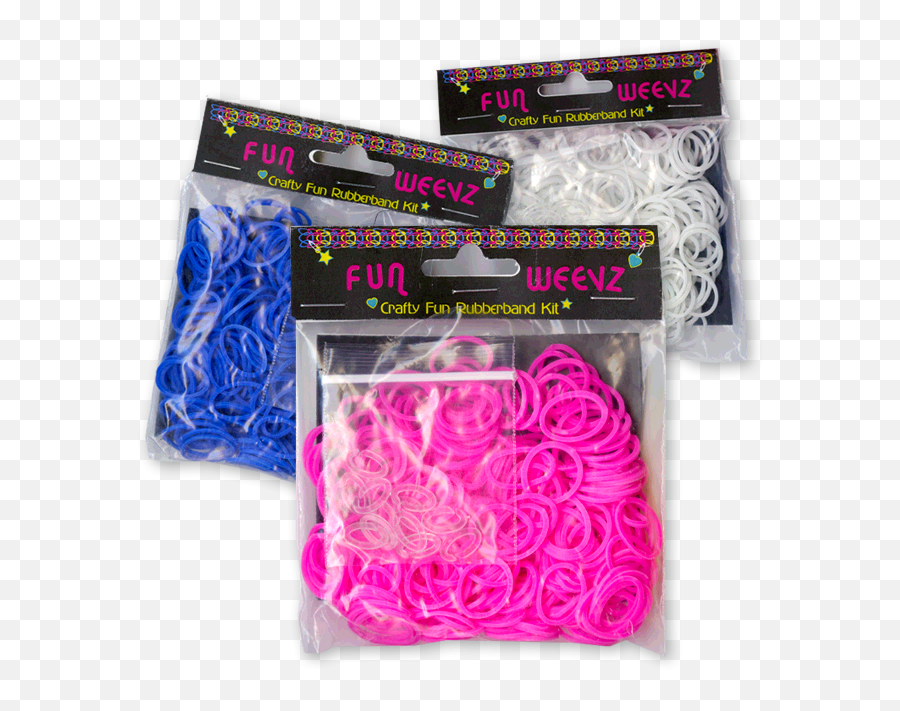 3 For Rubber Band Bracelet Kits - Hair Tie Png,Rubber Band Png