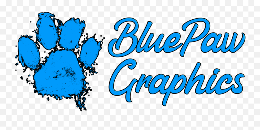 Blue Paw Graphics Png Print Logos