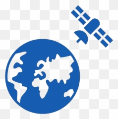 Vector Mod Hurricane - Satellite Earth Orbit Icon png