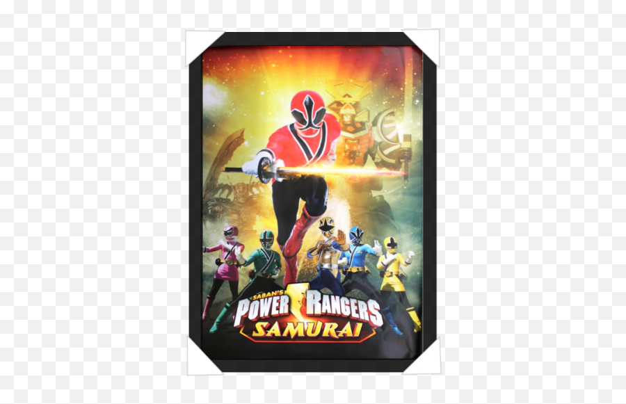 253 Power Rangers - Power Rangers Samurai Poster Png,Red Power Ranger Png