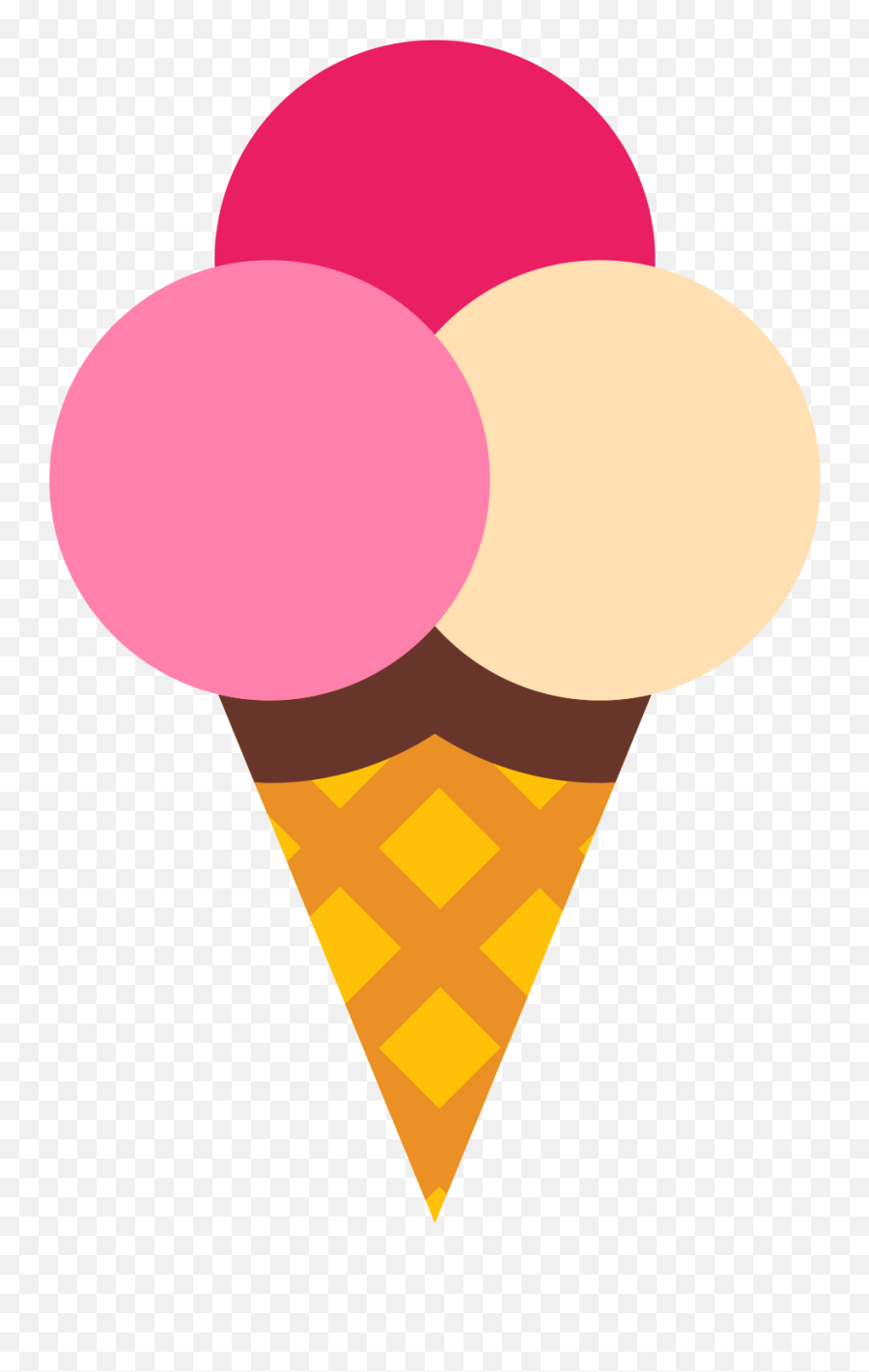 Ice Cream Cone Icon Free Png And Svg - Girly,Ice Cream Cone Icon