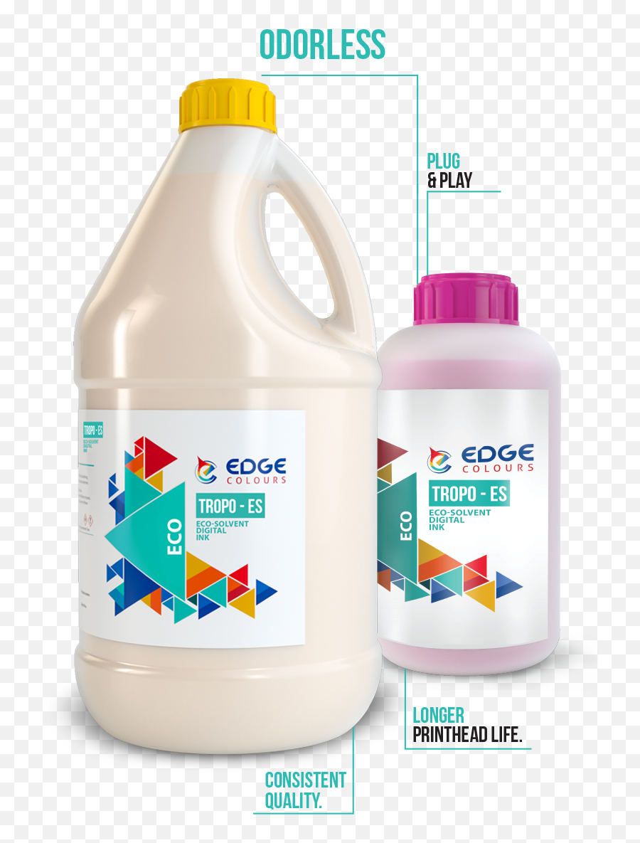 Eco Solvent Ink For Epson Dx5 And Dx7 - Household Cleaning Supply Png,Solvent Icon