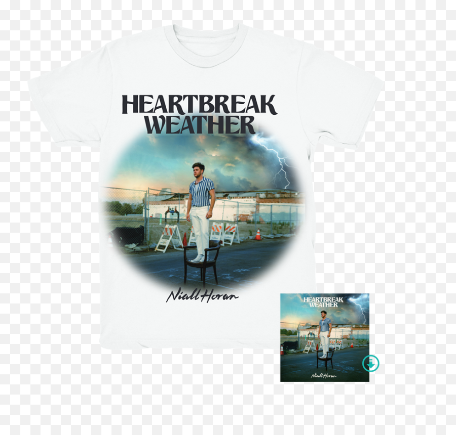 Heartbreak Weather White T - Heartbreak Weather Png,White T Shirt Transparent