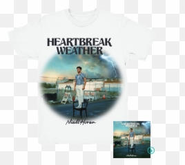 Heartbreak Weather White T - png