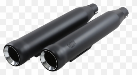 Cobra Neighbor Hater Mufflers For 1991 - 18 Harley Dyna Models Black 6045B Cylinder png