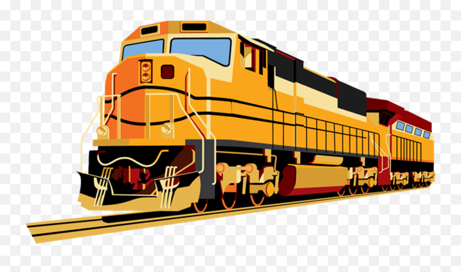 Train Rail Transparent Background - Freight Train Clip Art Png,Train Transparent