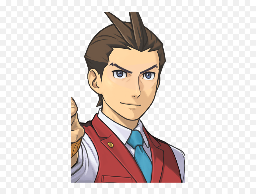 Ace Attorney Oc Drawing Challenge With Godot - Ace Phoenix Wright Png,Ace Attorney Icon