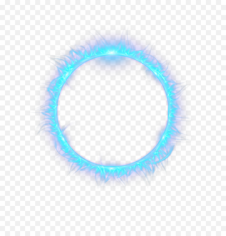 Blue Combustion Fire Light Flame Circle - Circle Png,Light Circle Png