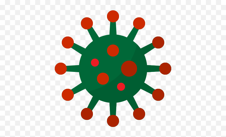 Virus Cell Covid19 Corona Coronavirus Bacteria Free - Vector Virus Graphic Png,Bacteria Icon