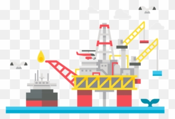 Best Premium Oil Rig Illustration Download In Png U0026 Vector - Data Is The New