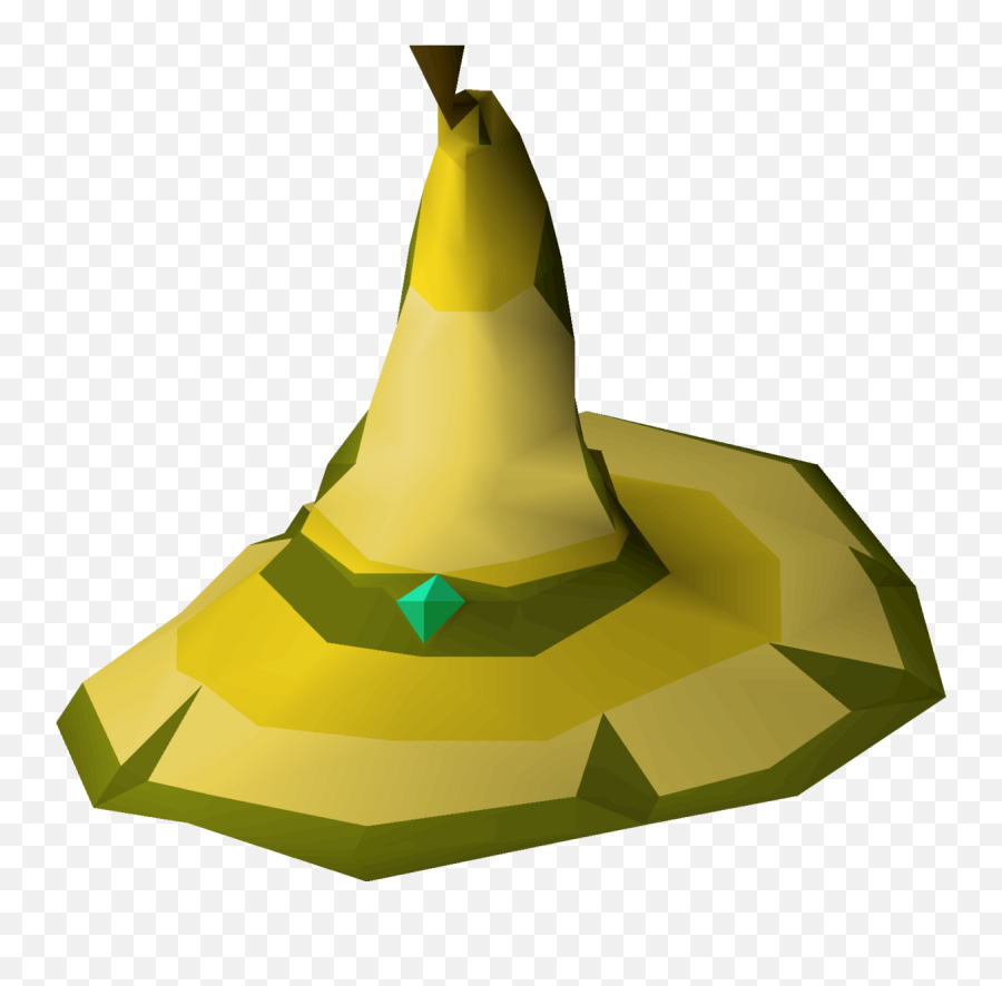 Banana Hat - Osrs Wiki Yellow Hat Osrs Png,Wizard Hat Icon