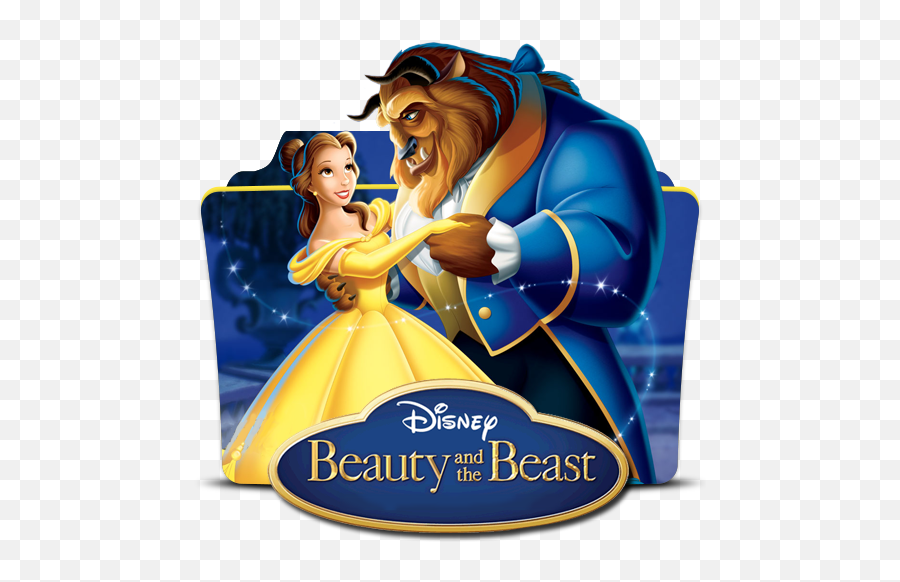 Disneyu0027s Beauty And The Beast Live Action Animated Classic - Beauty And The Beast 1991 Png,Captain America Folder Icon