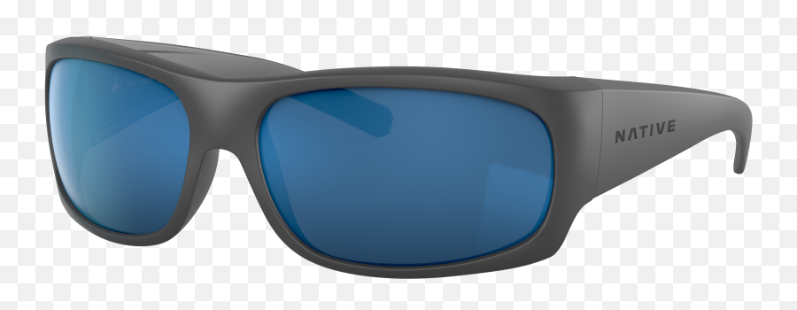 Versa Sv Sunglasses In Blue Reflex Native Eyewear Png Oakley Batwolf Icon