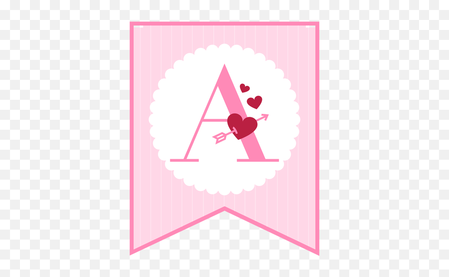 Cute Love Banner A Transparent Png U0026 Svg Vector - Vector Columbia Records Logo,Download Icon Abjad