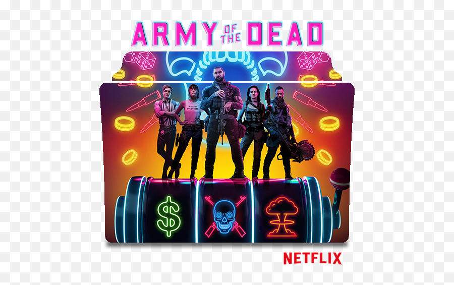 Army Of The Dead Movie Folder Icon - Designbust Movie Review Png,Documentary Folder Icon