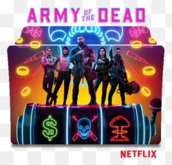 Army Of The Dead Movie Folder Icon - Designbust Movie Review Png,Documentary Folder Icon