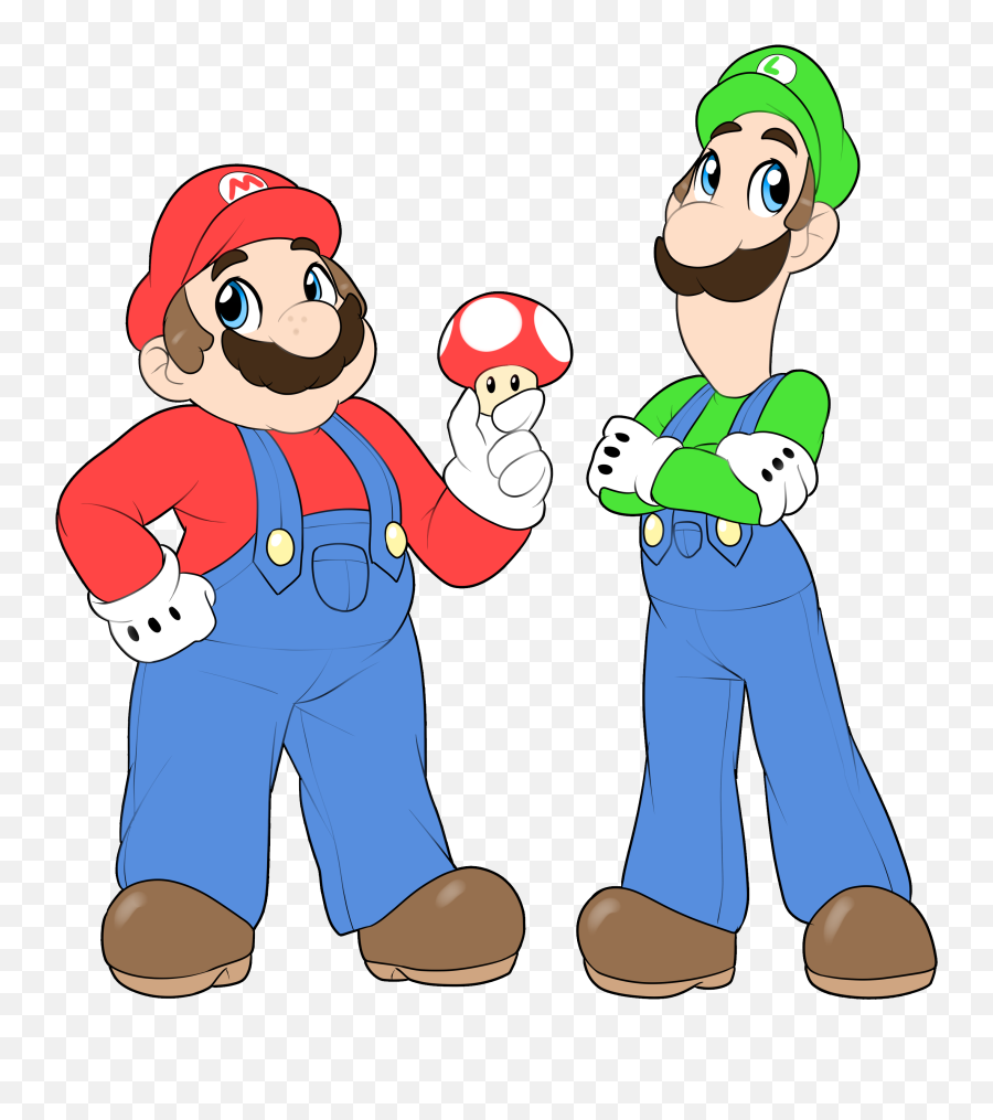 Mario Bros By Thousandarms - Cartoon Png,Mario Bros Png