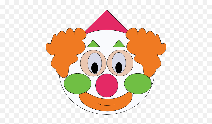 Smiley Clown Clipart I2clipart - Royalty Free Public Png,Clown Nose Png