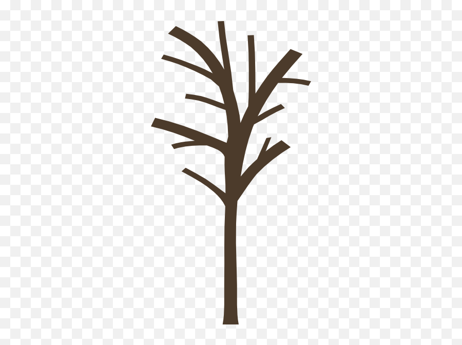 Leafless Tree Outline Free Download Be 1189013 - Png Bare Tree Silhouette Cartoon,Simple Tree Png