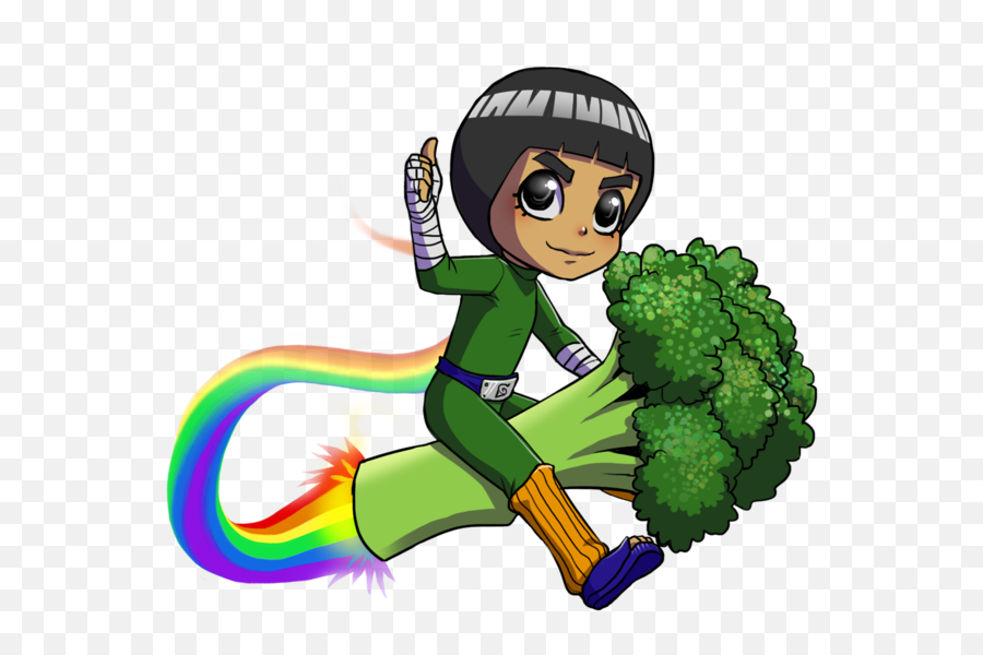 Rock Lee Broccoli Key Charm - Rock Lee Broccoli Clipart Portable Network Graphics Png,Broccoli Transparent