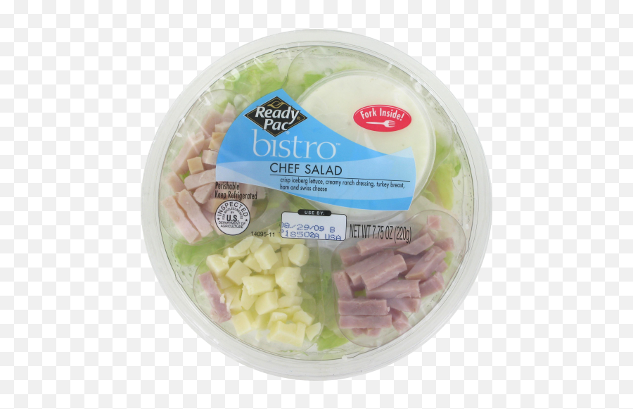 Food 4 Less - Ready Pac Bistro Chef Salad Bowl 775 Oz Ready Pac Png,Salad Bowl Png